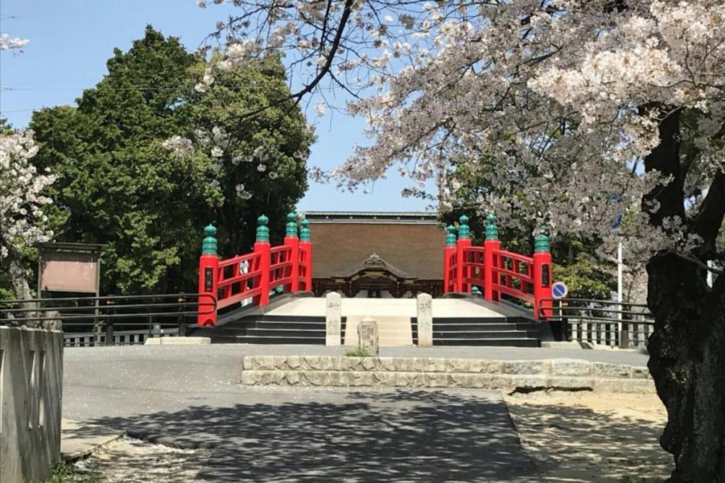 岡崎桜の名所のひとつ「伊賀八幡宮」をご紹介します！