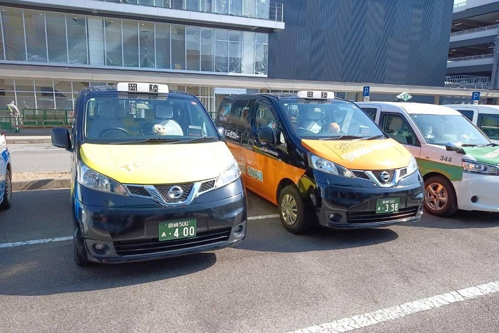 東海オンエアのデザインタクシー「おかざき巡礼タクシー」の予約受付は、5月31日(金)まで！