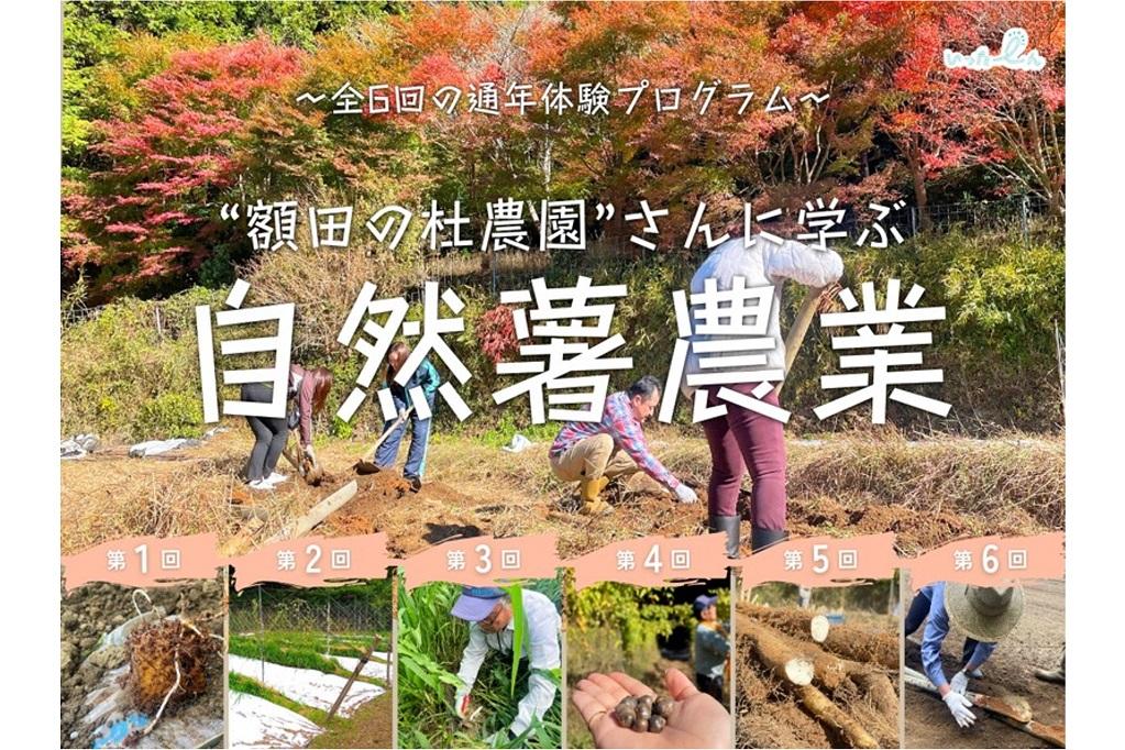 『“額田の杜農園”さんに学ぶ「自然薯農業」』農業体験の受付をしています！