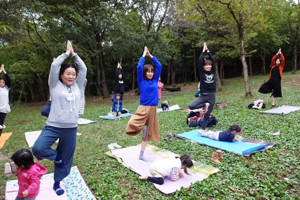 「動物のポーズでリラックス～親子で森ヨガ」を開催します！