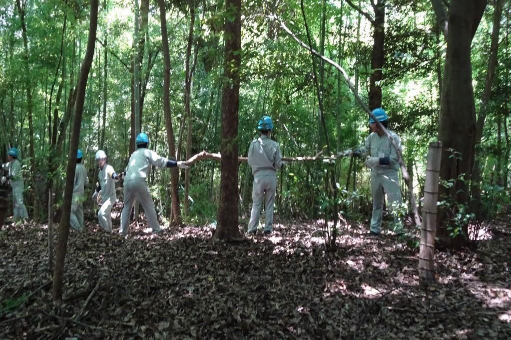 2024年「三菱自動車岡崎新人研修で整備活動」を実施しました！！