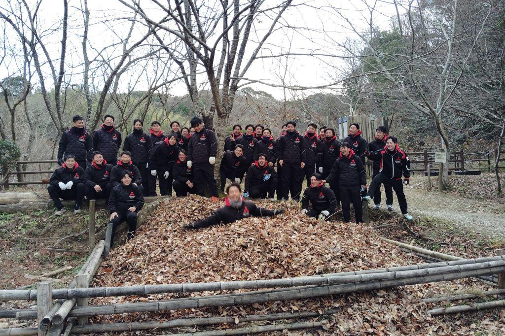 2025年「三菱自動車岡崎硬式野球部」が里山保全に参加しました！