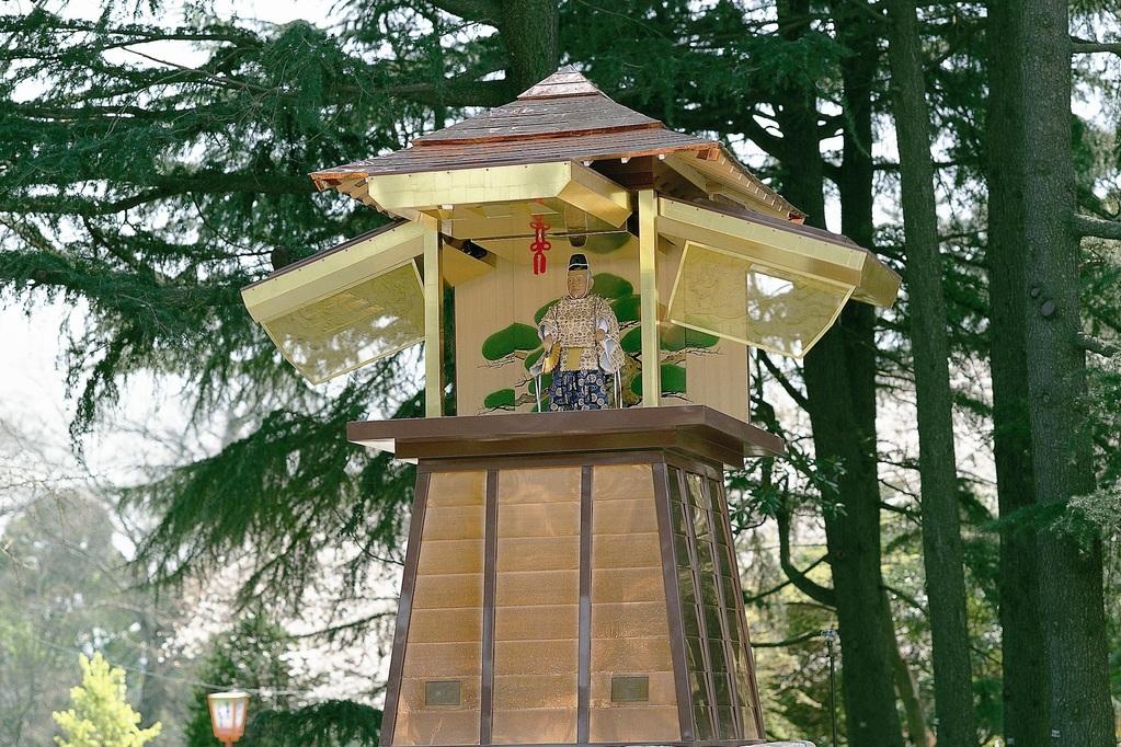ただいまからくり時計が故障中のため、ご覧いただけません。