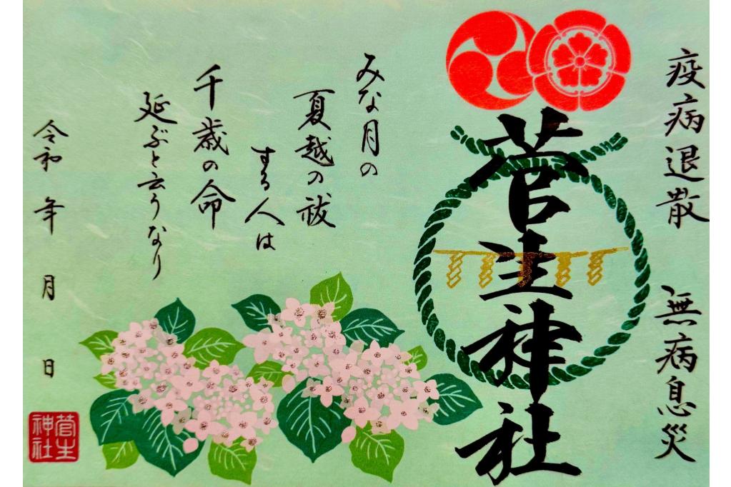 菅生神社「夏越の祓・輪くぐり神事 期間限定御朱印」をご紹介します！