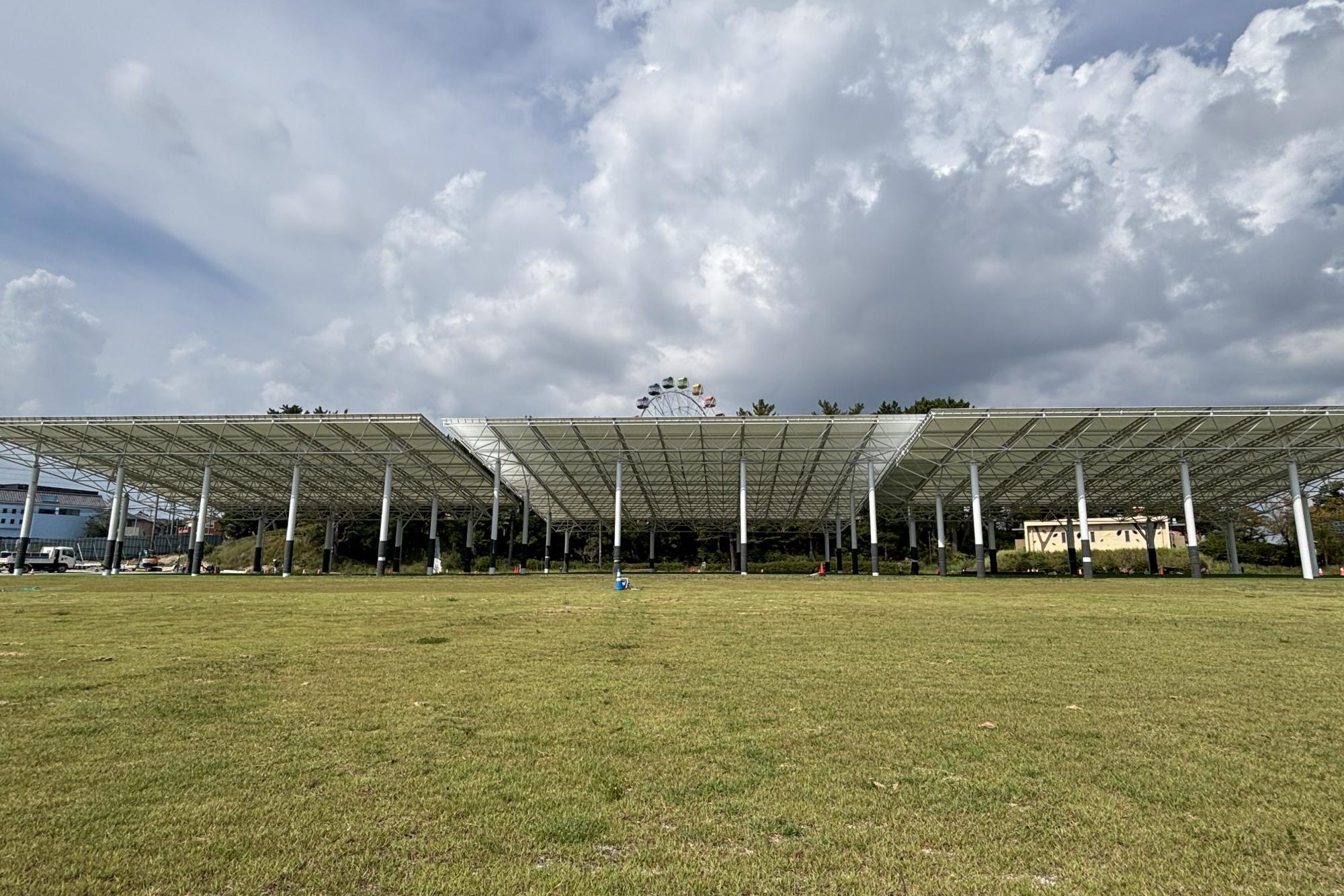 南公園に、みんなで楽しめる「大屋根広場」ができます！