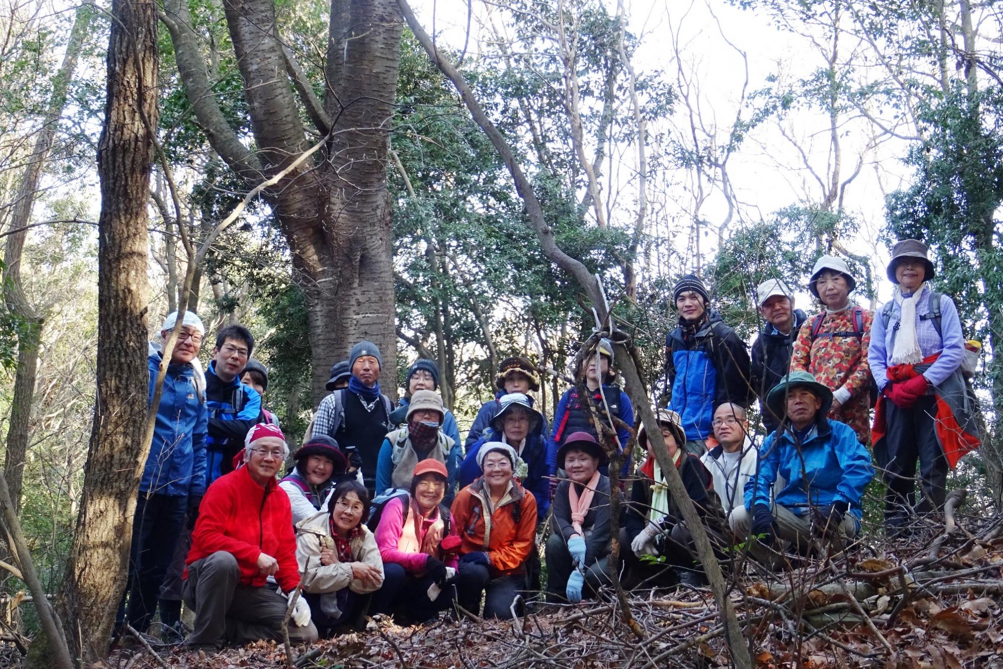 冬の喜桜山トレッキングを実施しました！