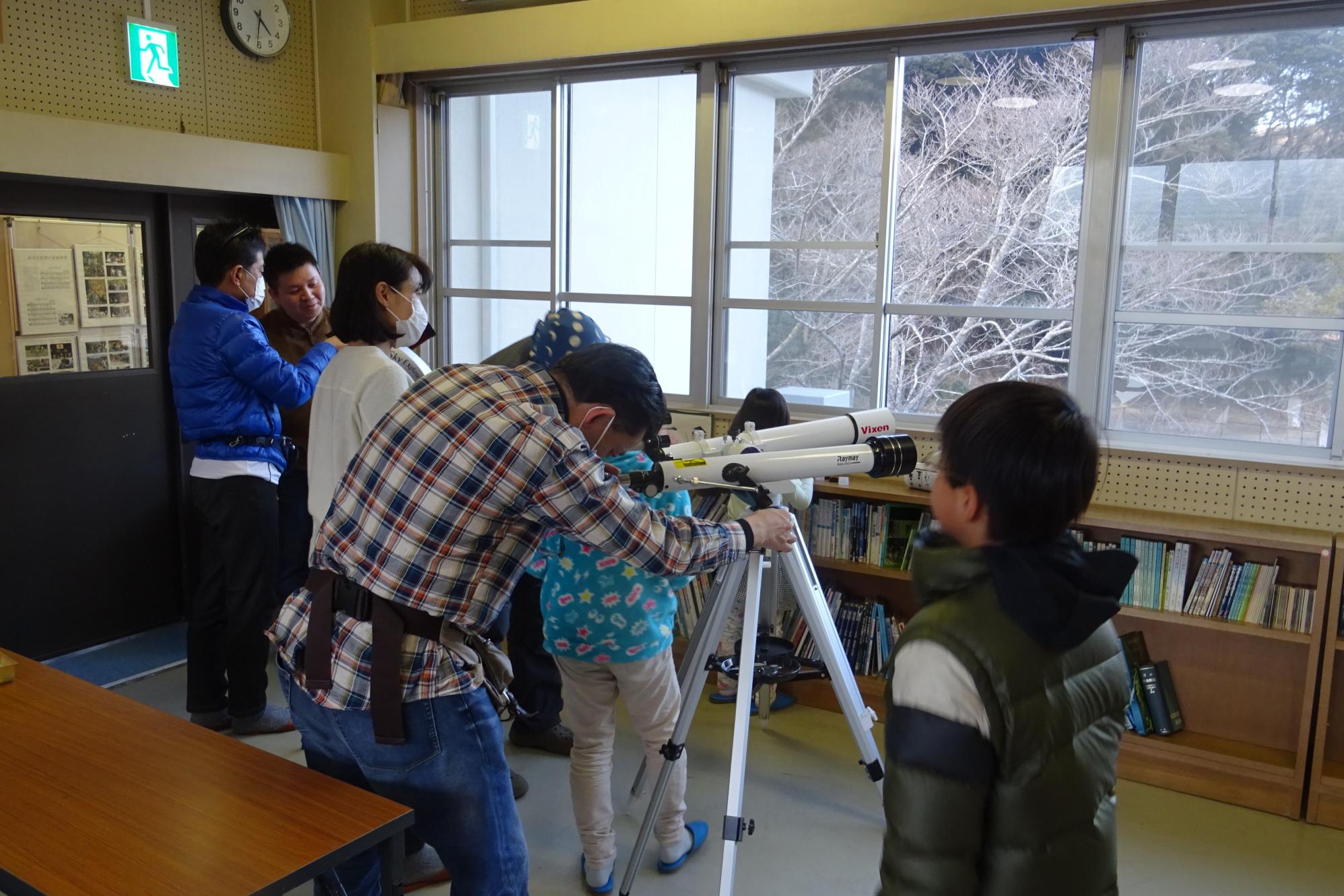 「天体望遠鏡使い方教室（初心者向け）」を開催します！