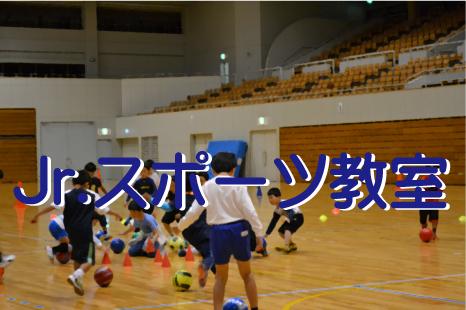 好評の「Jr.スポーツ教室」を今年も開催します。