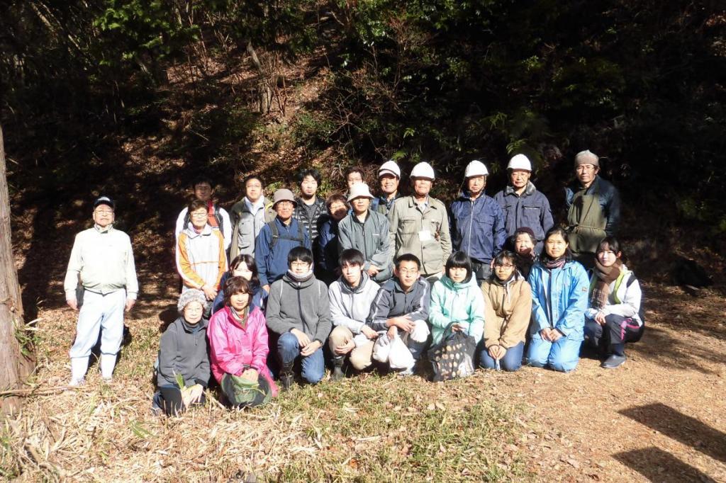 12月の北山湿地保全作業を行いました。