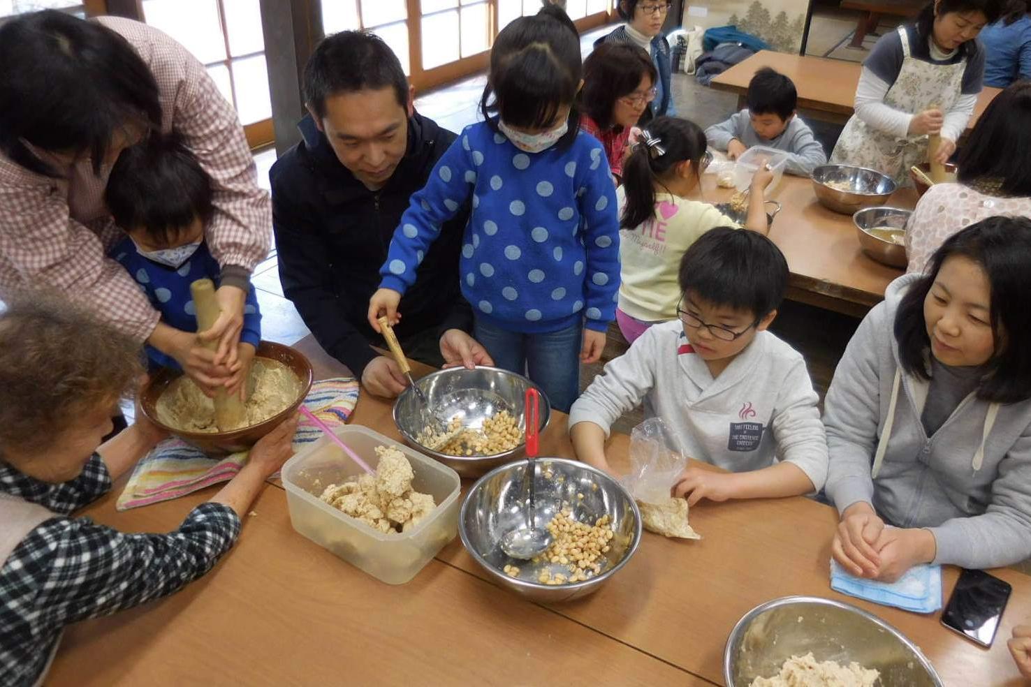 「森の味噌作り」イベントを開催しました！