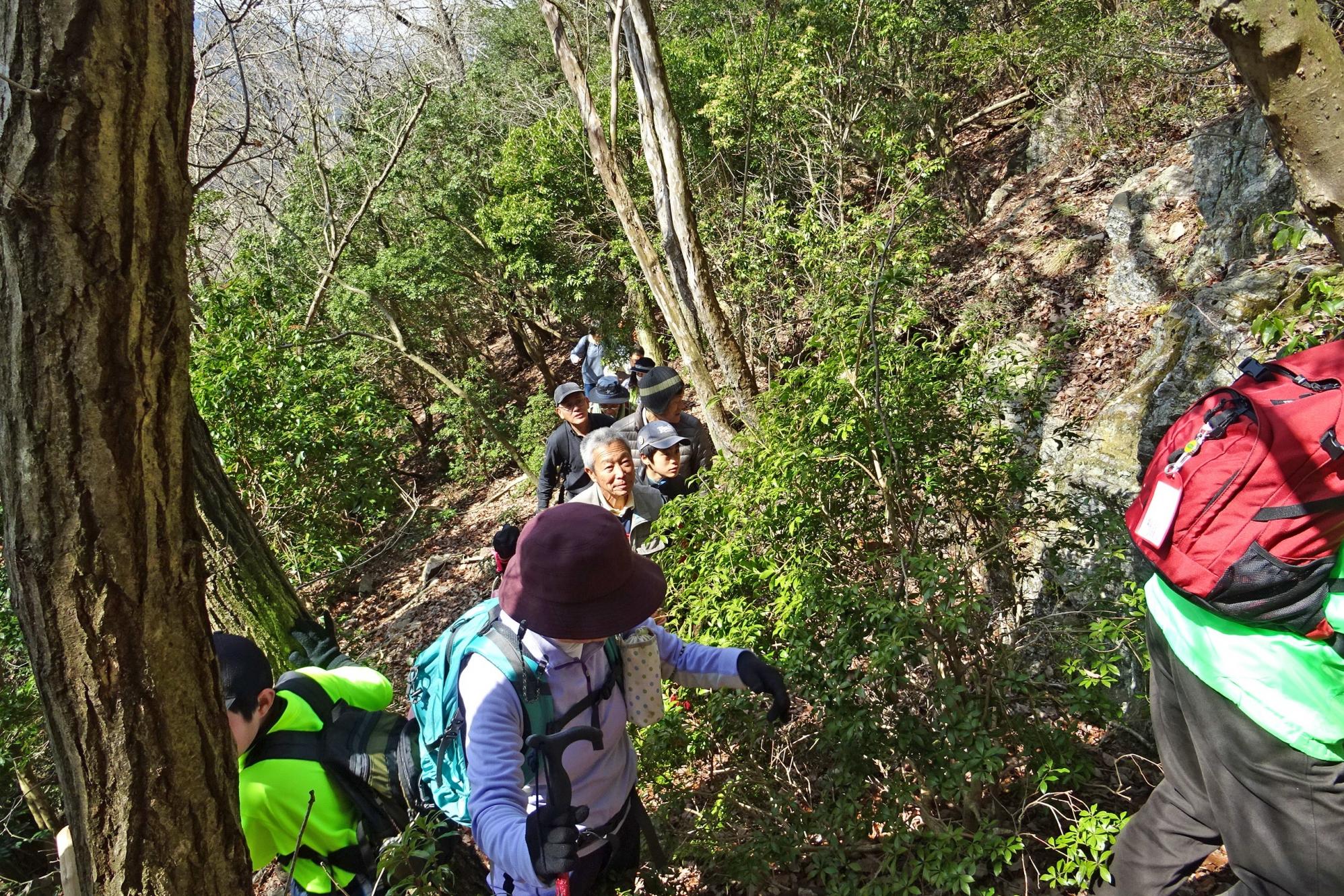 早春の水晶山トレッキングを開催しました