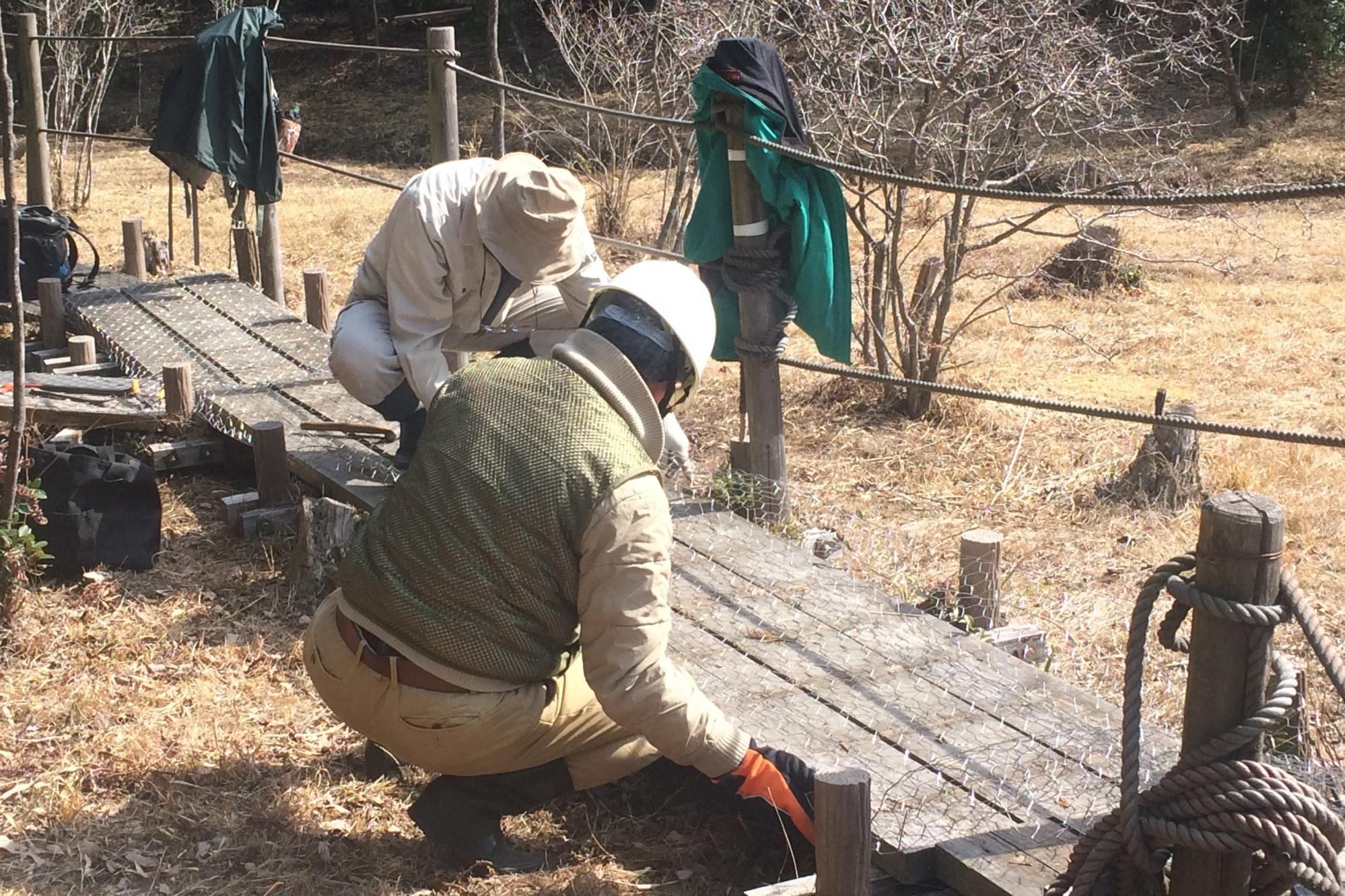 春間近！北山湿地の保全活動を行いました