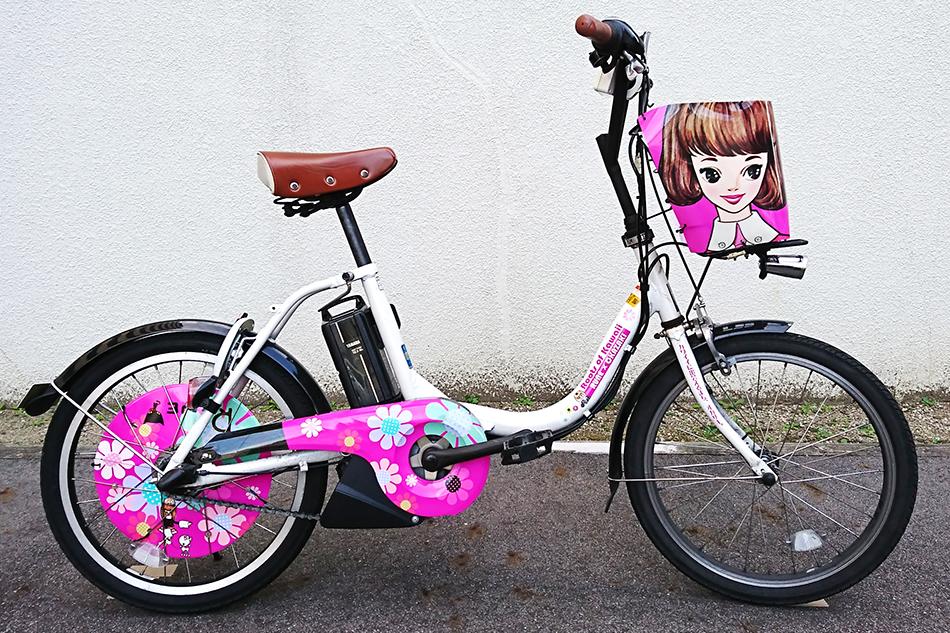 サイクルシェアに「内藤ルネ号」を配備しました！
