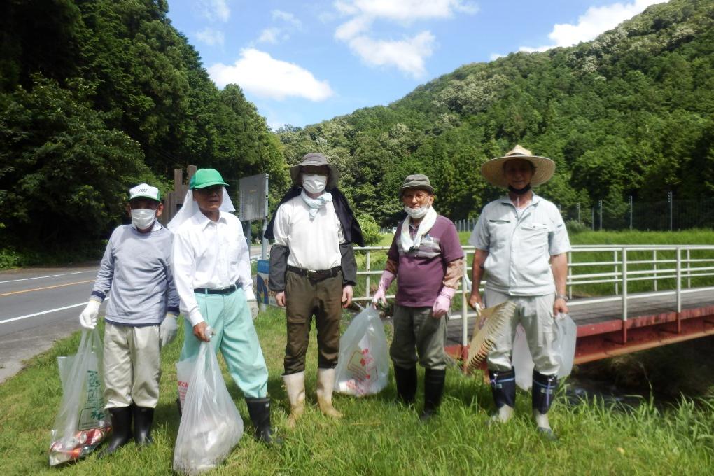 「ホタルの川のクリーン大作戦」を実施しました！