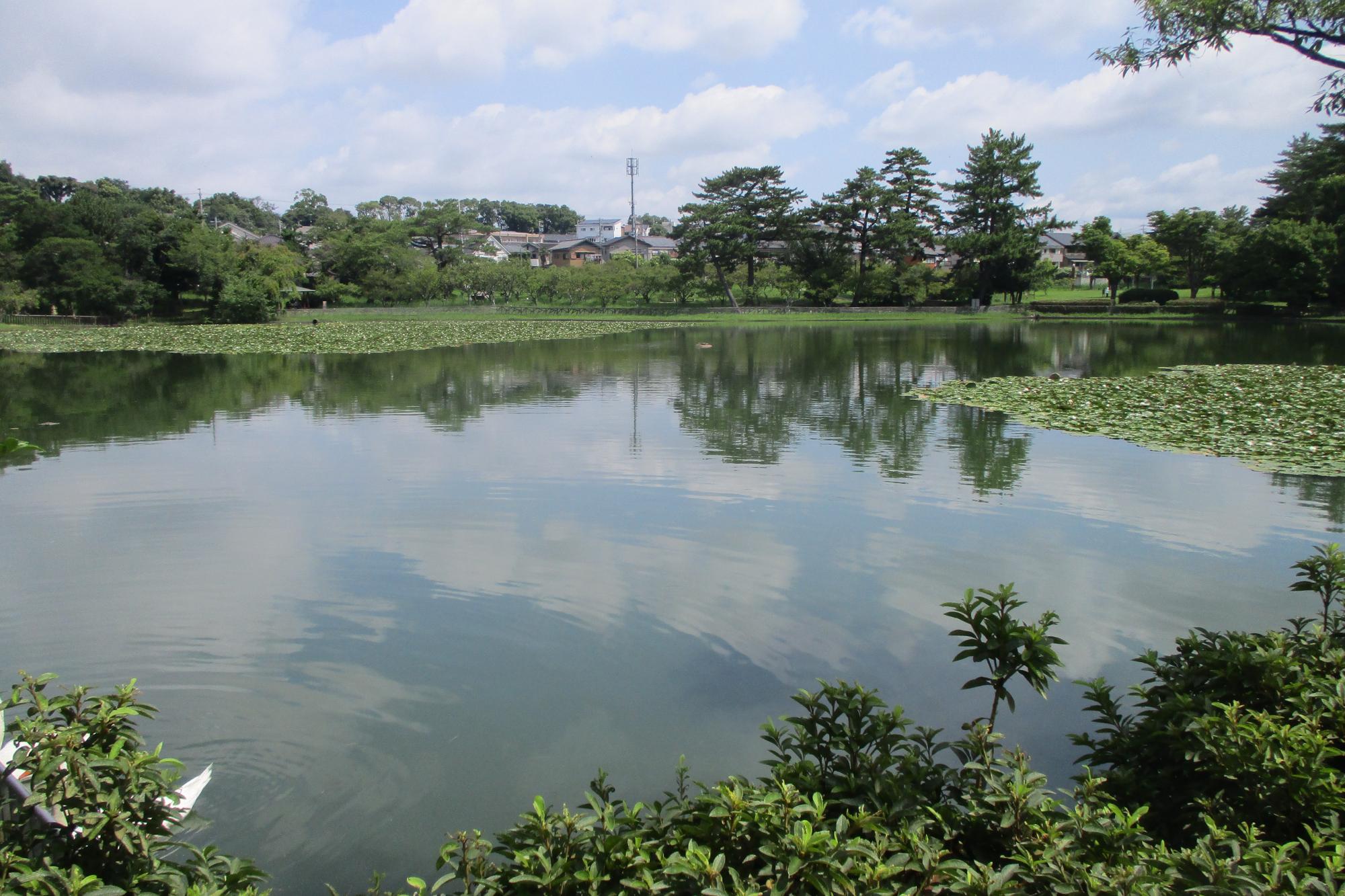 西三田ヶ入池の噴水についてのお知らせ