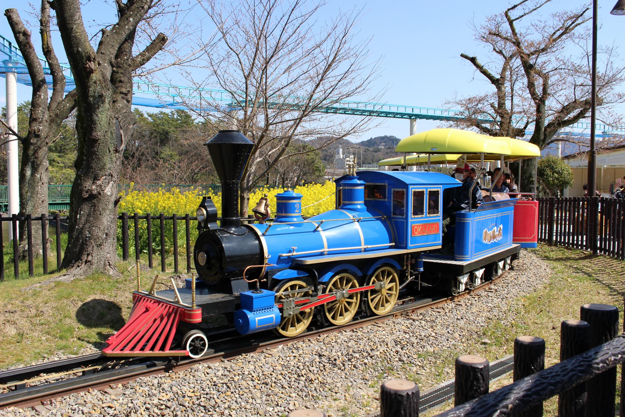 2022年7月25日（月）から遊園地の子ども汽車を運休します！