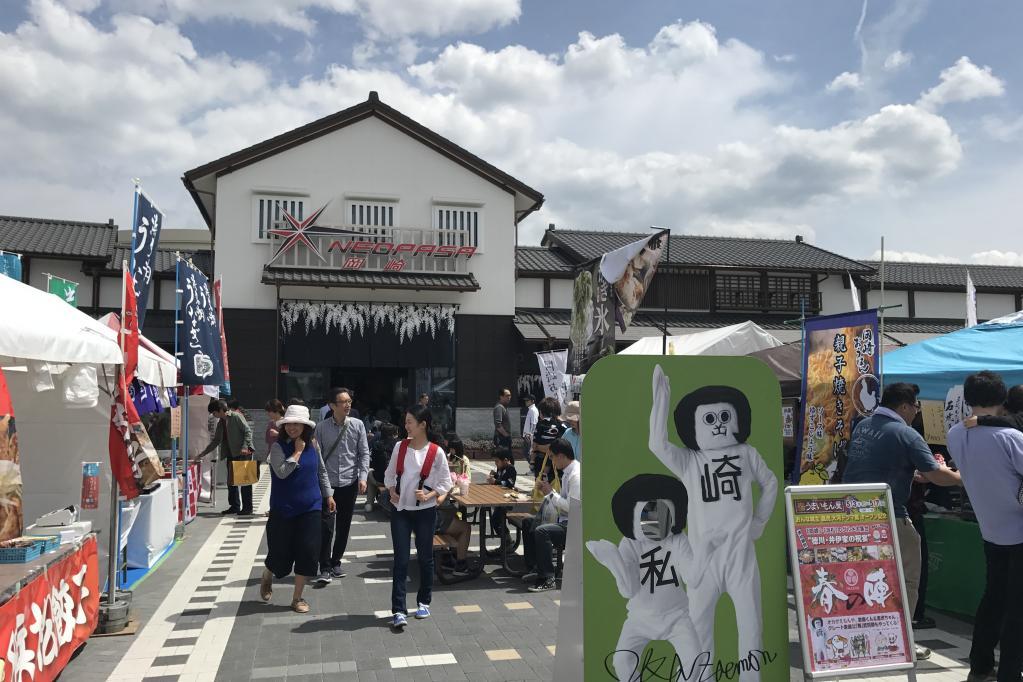 NEOPASA岡崎 春の陣に「岡崎おもてなしキャラバン隊」のキッチンカーが出店中！