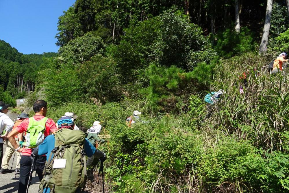 登山口に到着