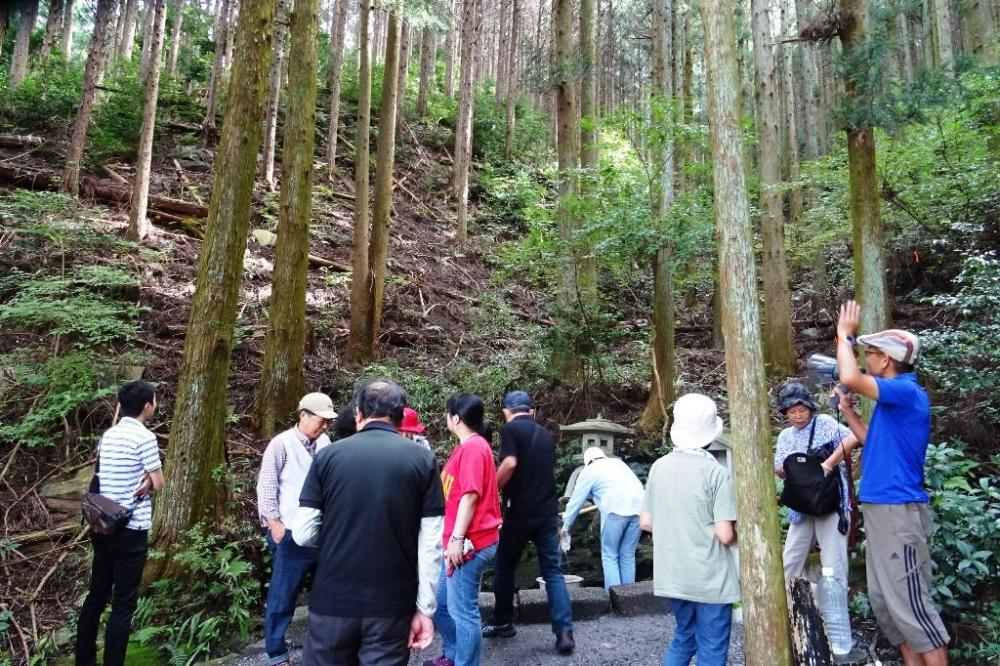 講師の竹内氏から湧水ついての説明！