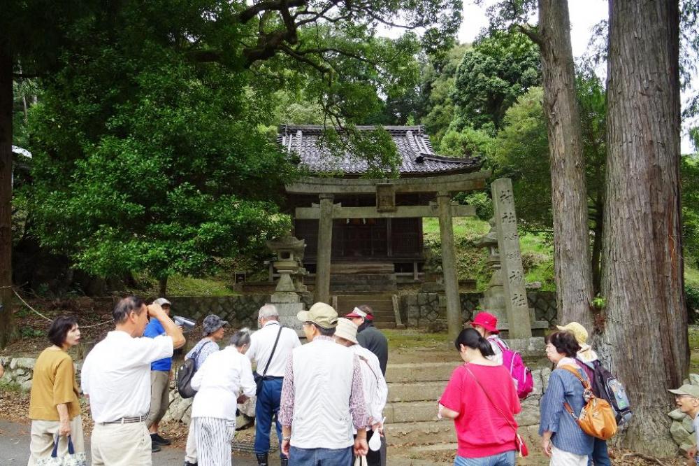 途中白髭神社に立ち寄りました。