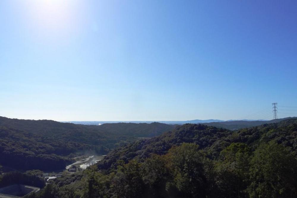 雲一つない快晴です