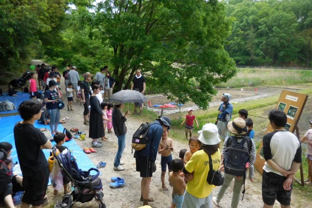 雨にも負けず、多くの参加者が集まりました