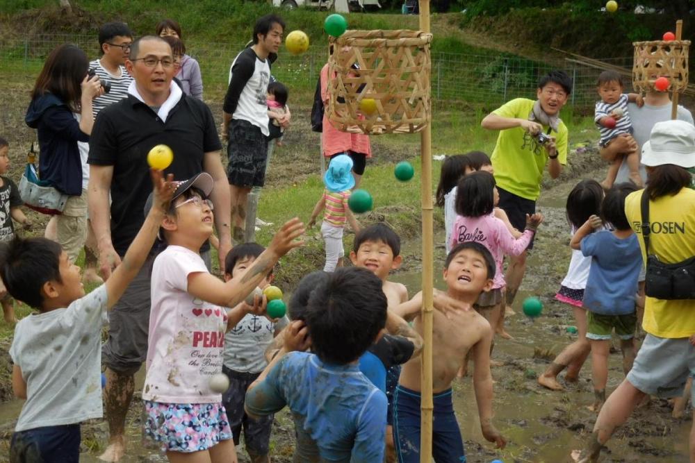 玉入れはやはり白熱しますね