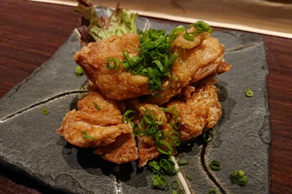以前、お店でいただいた時の唐揚げ（テイクアウトとは料金が異なります。）