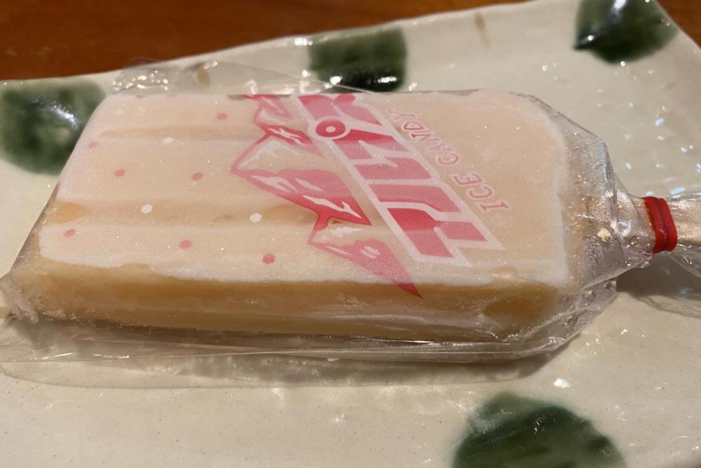 明太子ミルクアイスキャンディー
