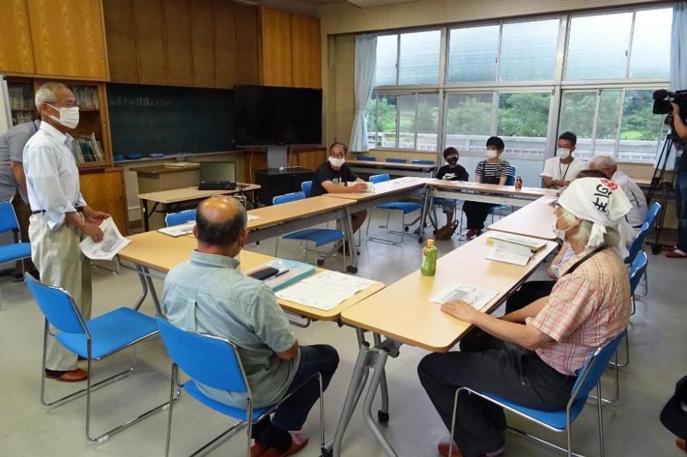 地元鳥川ホタル保存会 片岡会長のご挨拶