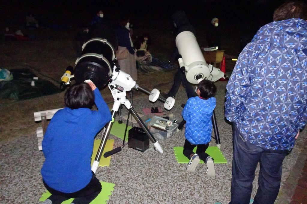 天体望遠鏡で惑星観察