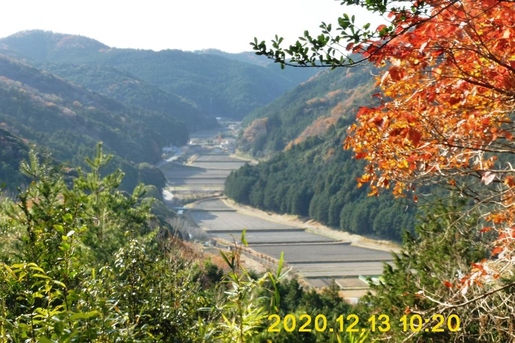 見晴ヶ丘からの景色。鳥川町のパンフレットにも使われています！