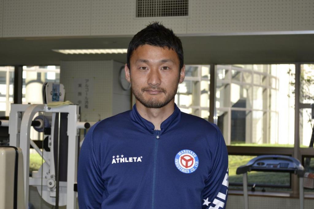 FCマルヤス岡崎　茂庭照幸選手