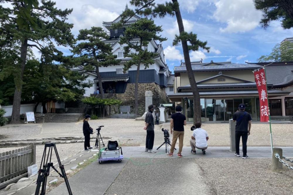 Nhk総合 こどものど自慢 の撮影を岡崎城で行いました 新着情報 岡崎おでかけナビ 岡崎市観光協会公式サイト