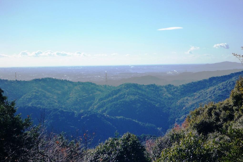 愛宕山頂上からの眺め