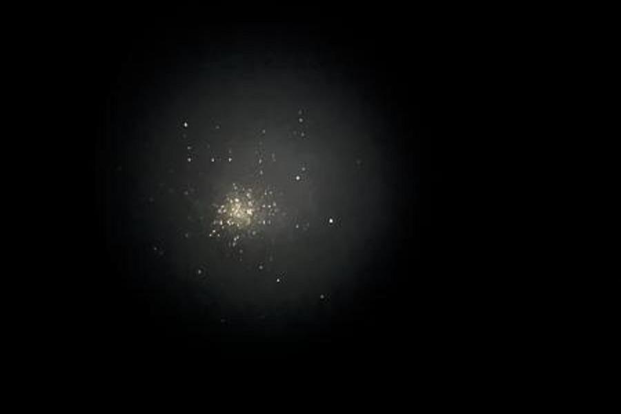 天体望遠鏡で見た球状星団M22