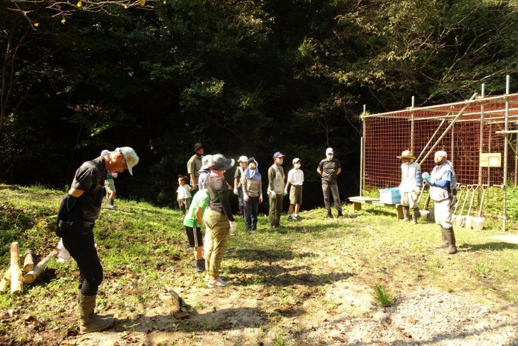 まずは作業の要領を説明します。