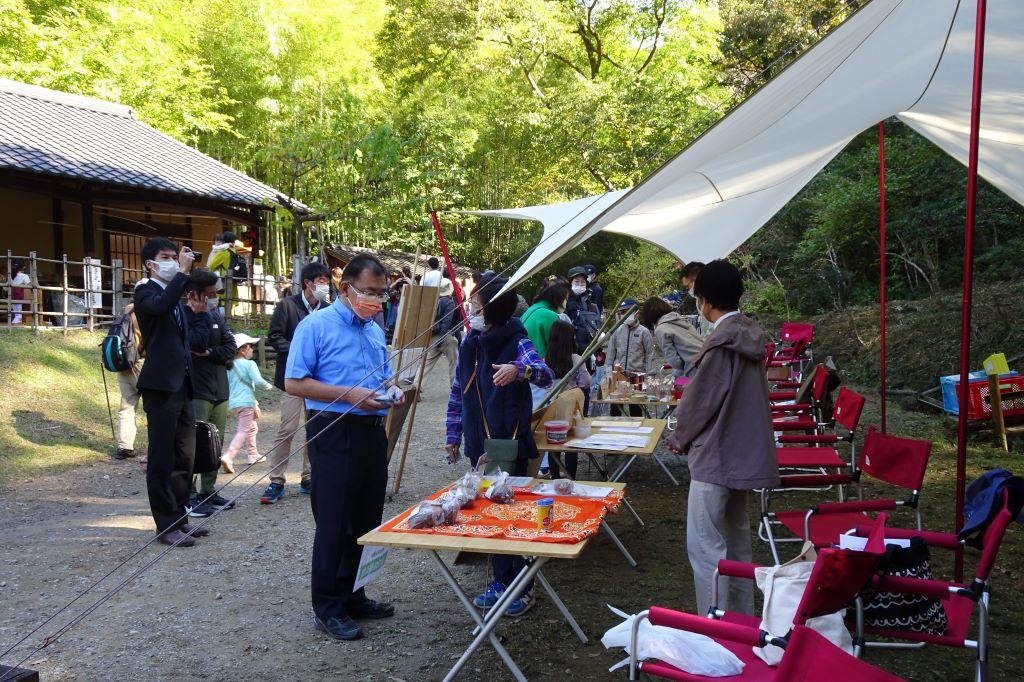 市民活動団体のブースも見ていただきました