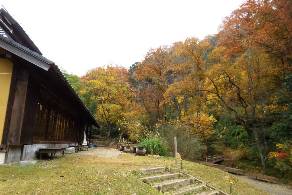 江戸後期200年前の庄屋さんの屋敷が移築された管理棟