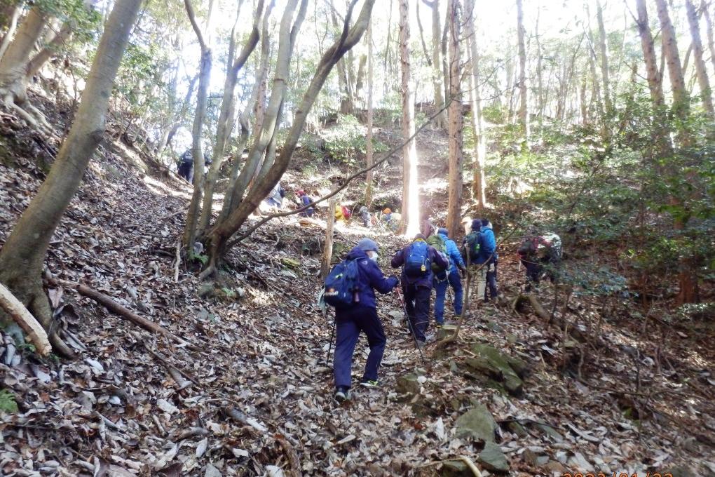 登山道入り口へ到着！