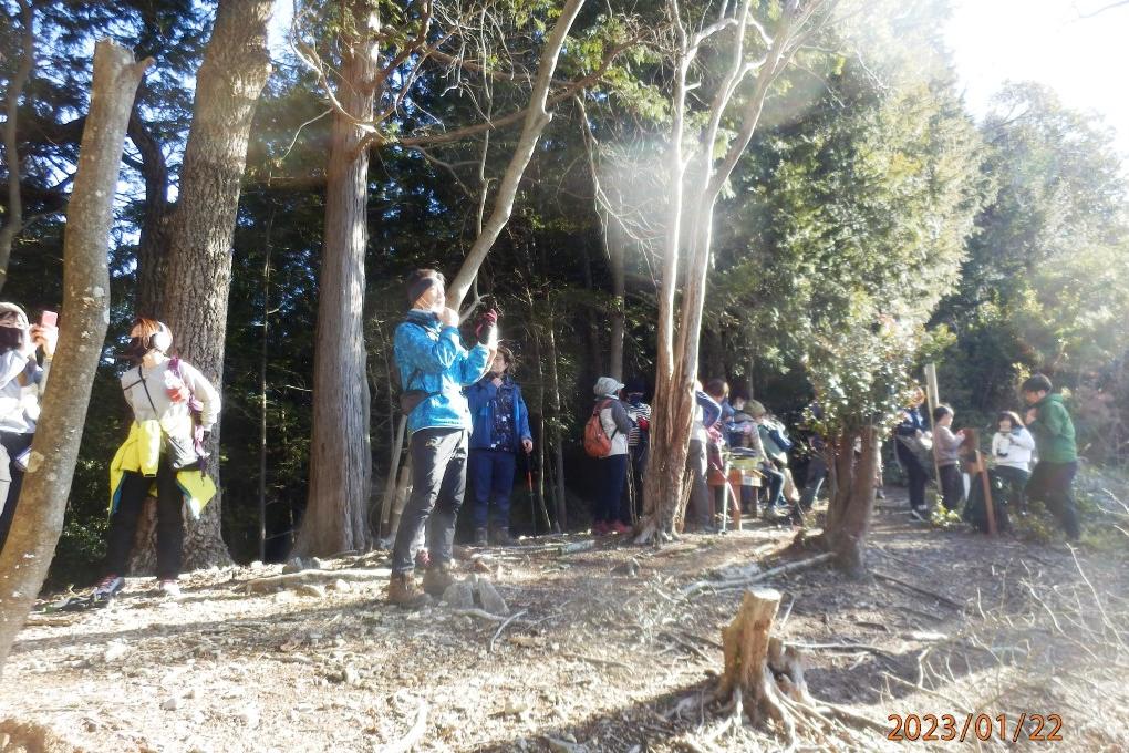 9：30　「見晴らし場」へ到着です