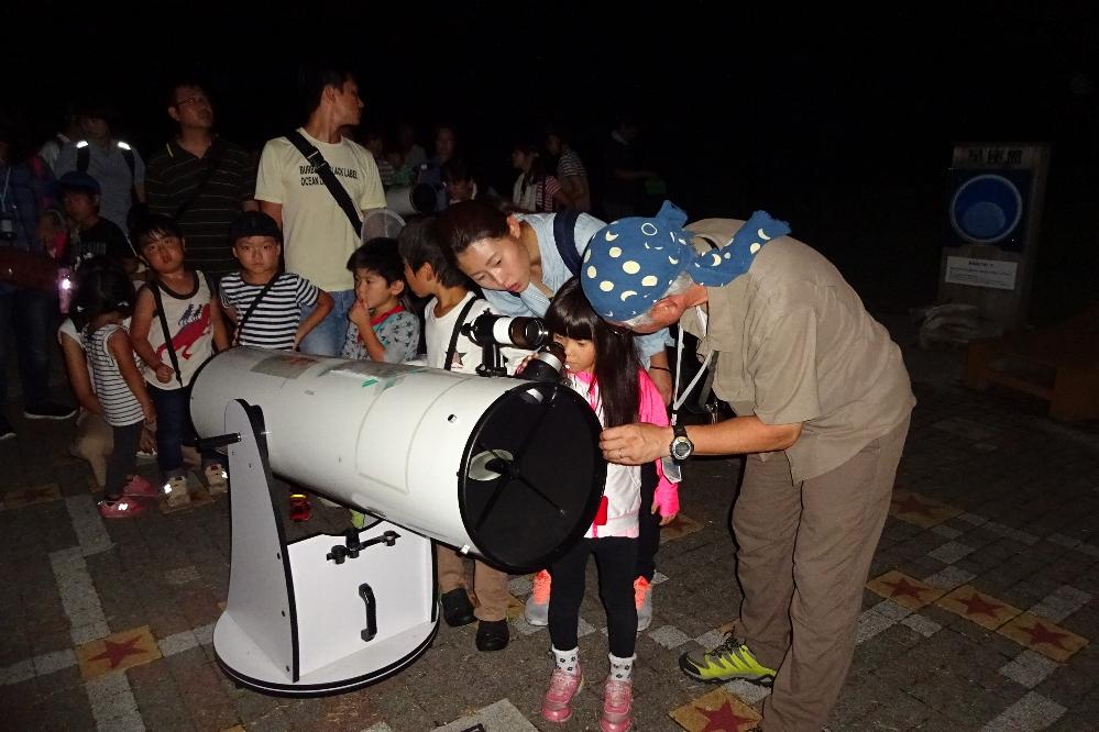 どんな星が見えるかな？ドキドキ