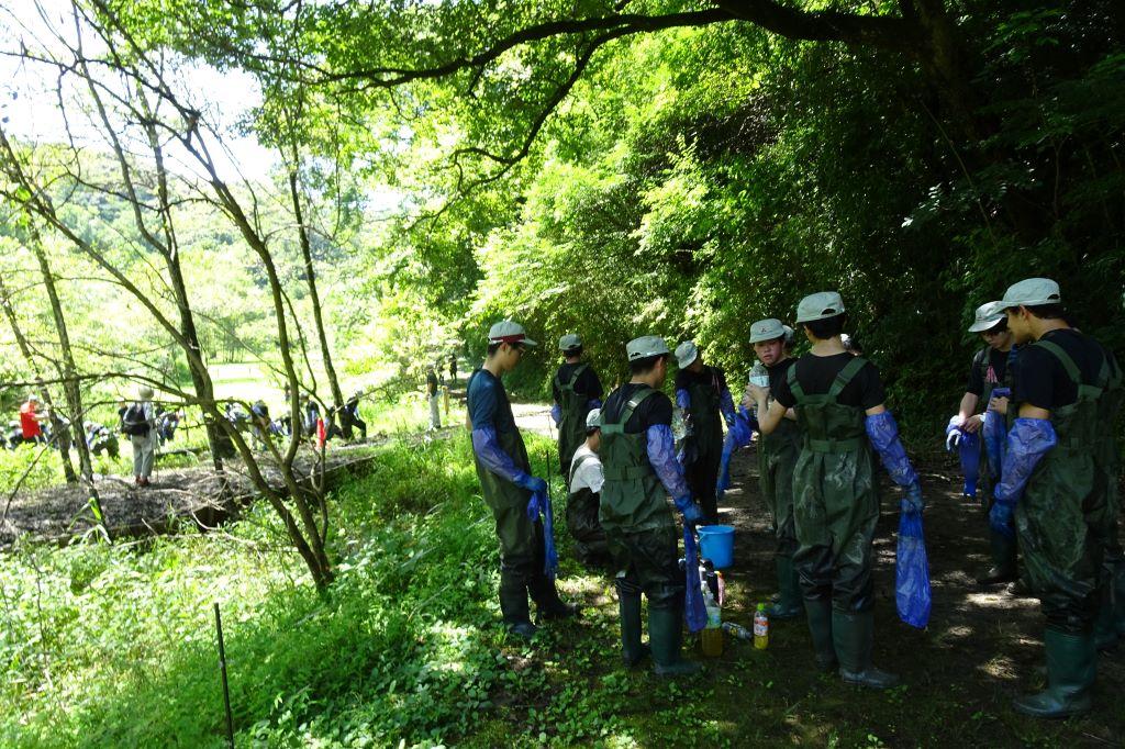 休憩はこまめにとり水分補給