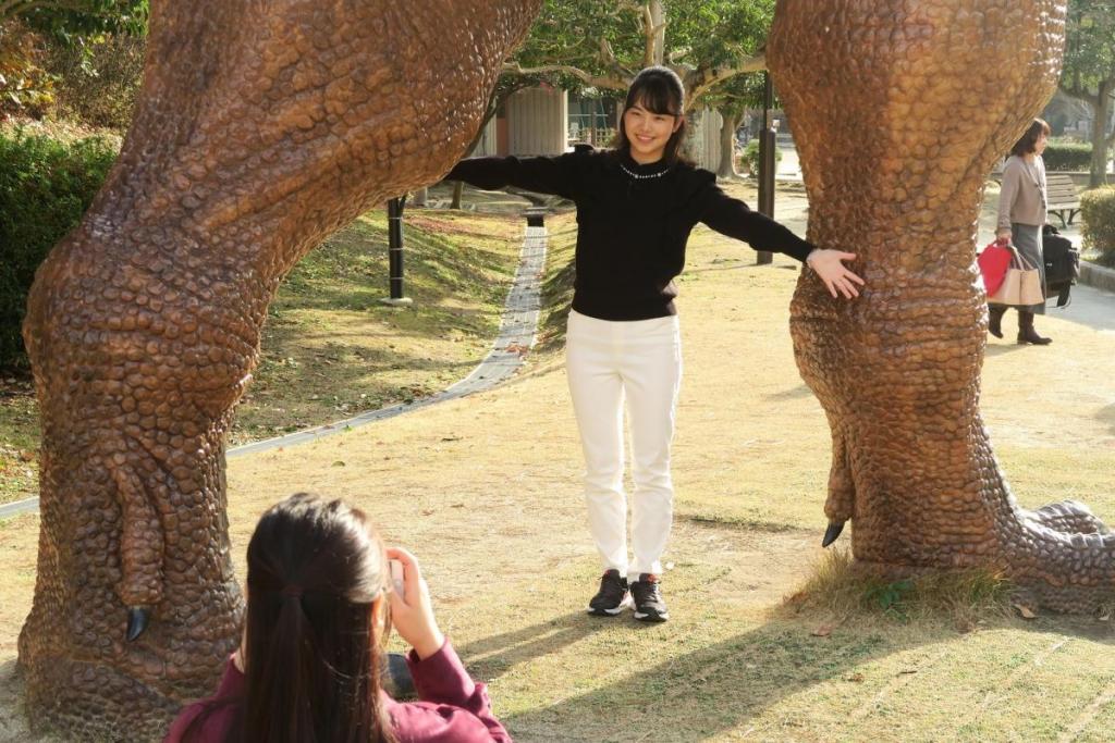 東公園の恐竜をリポート！大きい！