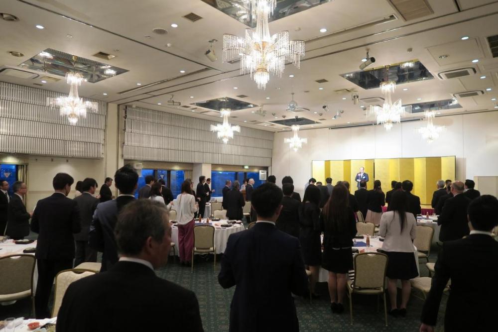 いよいよ歓迎レセプションが始まります