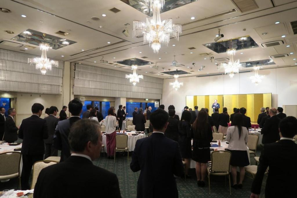 いよいよ歓迎レセプションが始まります