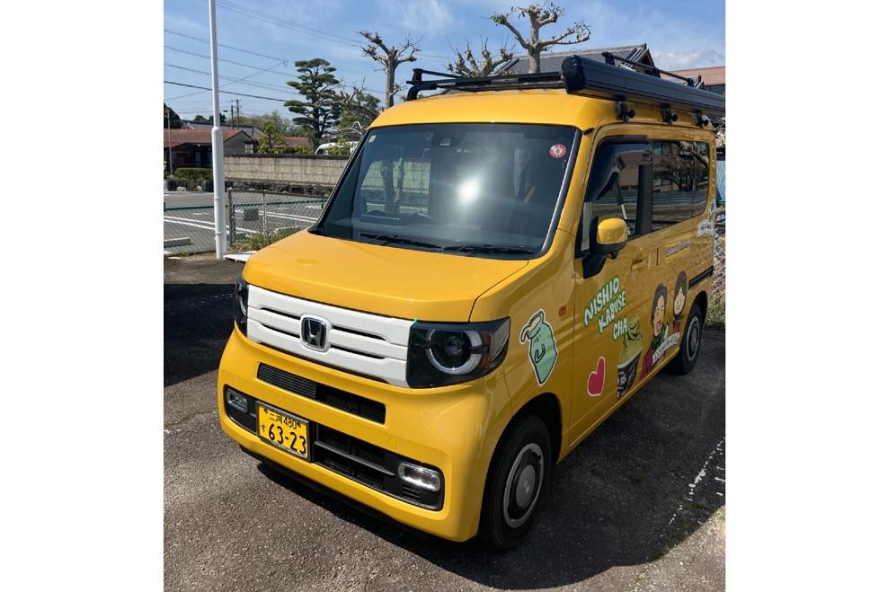 幸田町商工会PRブース、西尾みなみ商工会移動販売車の出店もあり