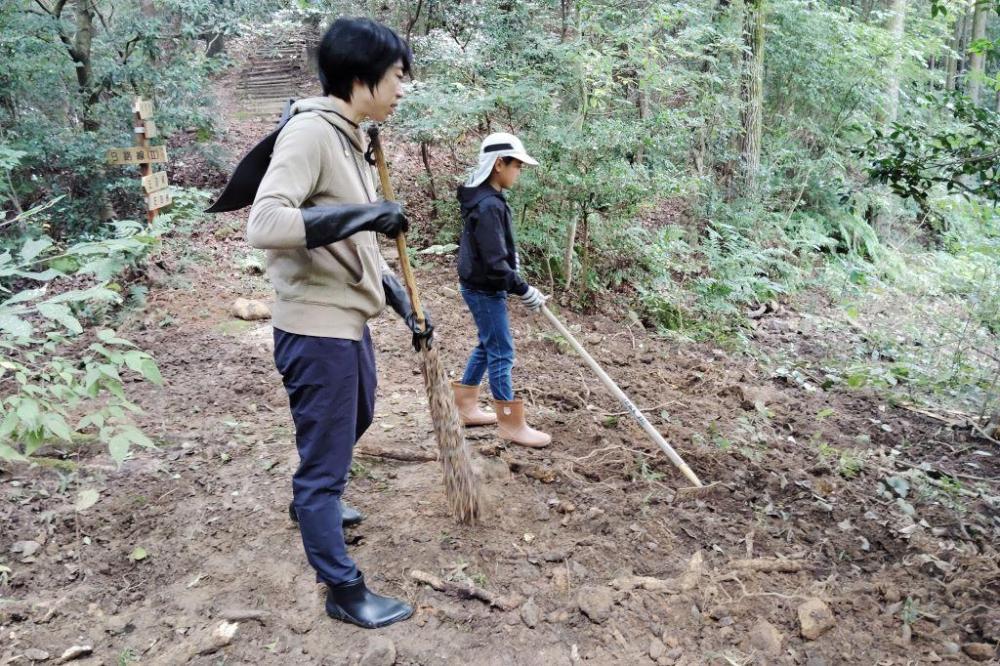 西尾からの親子参加