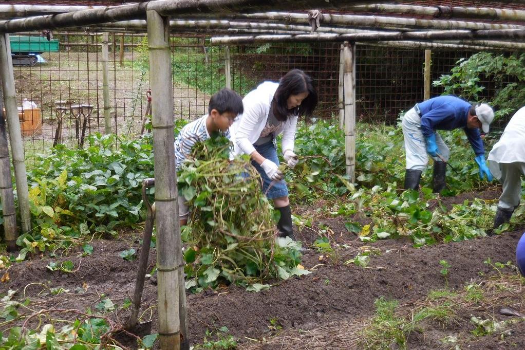 子供たちも頑張ります