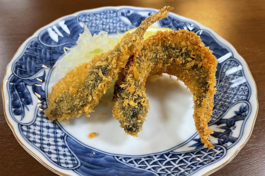 鮎のフライ